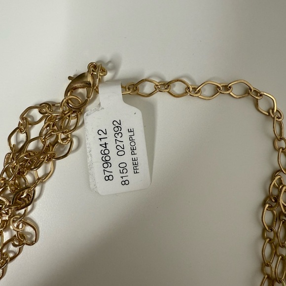 Free People X Ariana Ost - Lotus Belly Chain (or Necklace) in Hazey - NWT - Picture 8 of 8